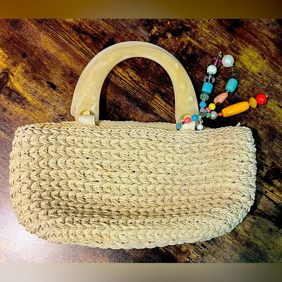 Capelli Straworld Inc. | ladies straw handbag - Picture 1 of 16